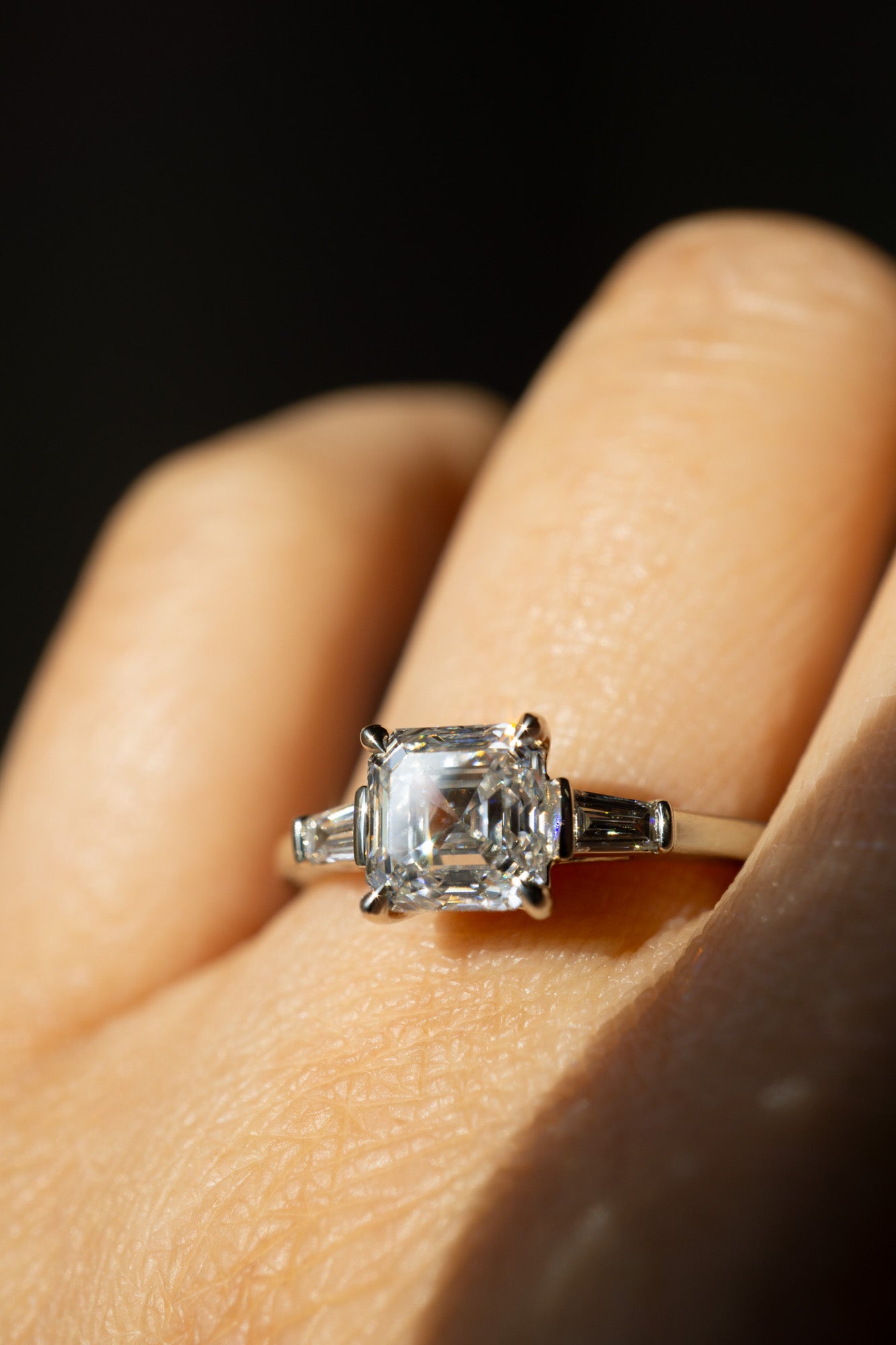 *new* Keiko Ring -  1.24ct White Asscher Cut Lab Diamond *ready-to-ship - Foe & Dear