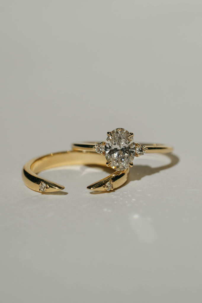 Companions Ring - White Lab Grown Diamond *made-to-order