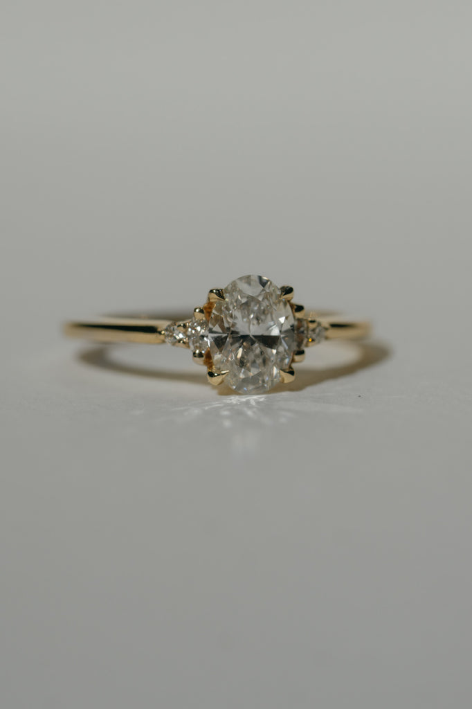 Hana Ring - White Lab Grown Diamond *made-to-order