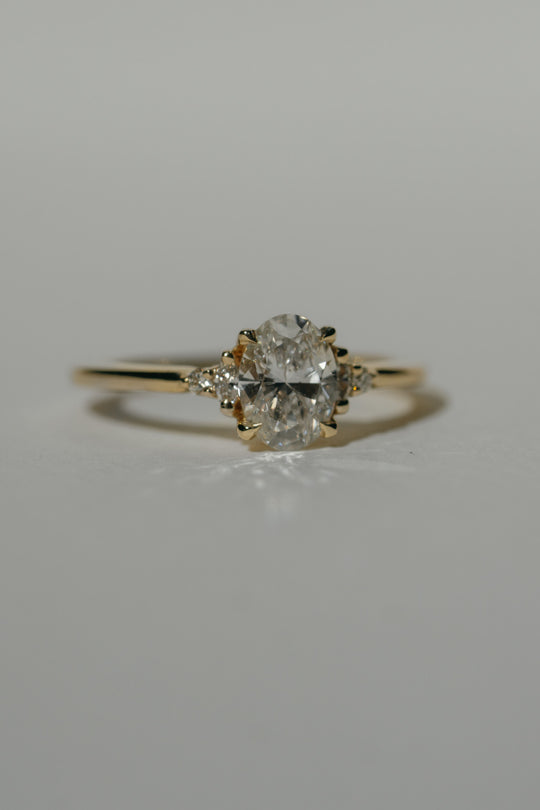 Hana Ring - White Lab Grown Diamond *made-to-order