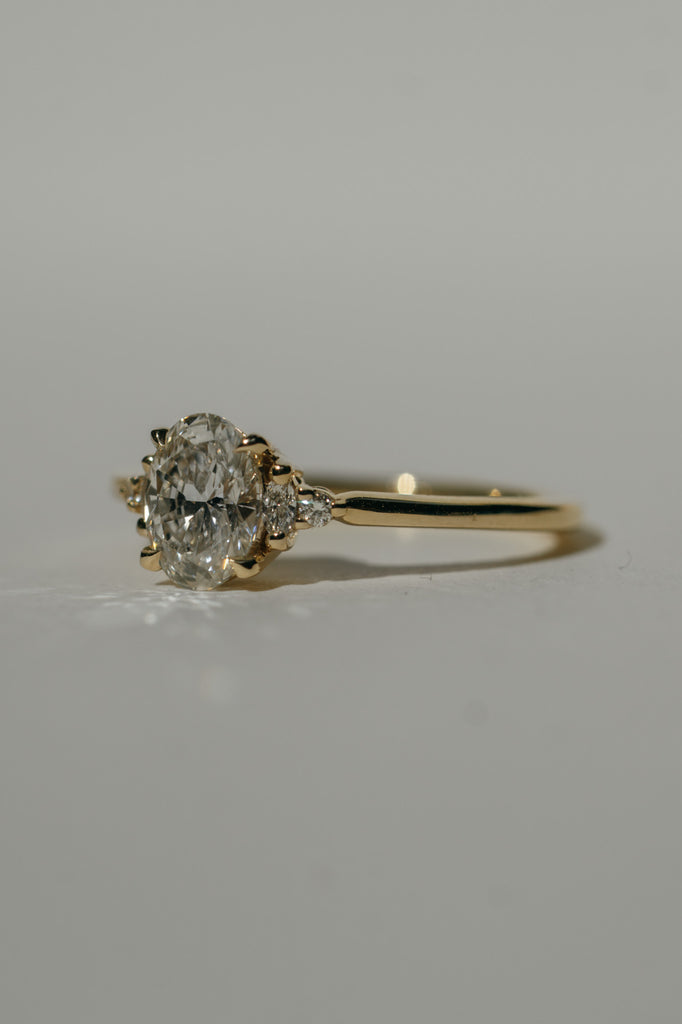 Hana Ring - White Lab Grown Diamond *made-to-order