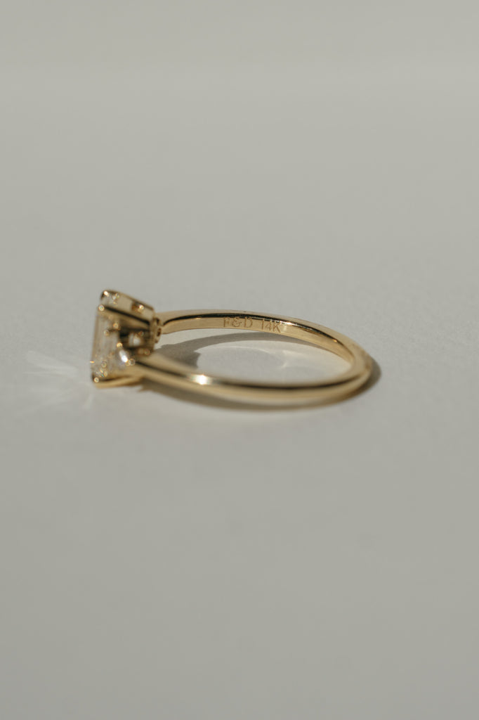 Callisto Ring - White Lab Grown Diamond *made-to-order