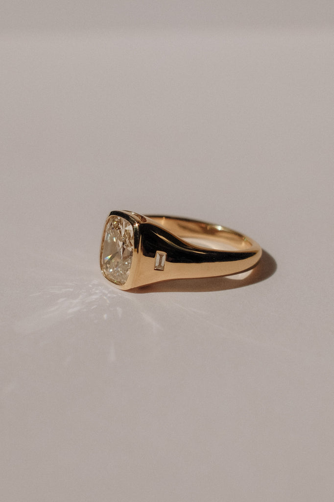 Magnitude Ring - White Lab-Grown Diamond *made-to-order