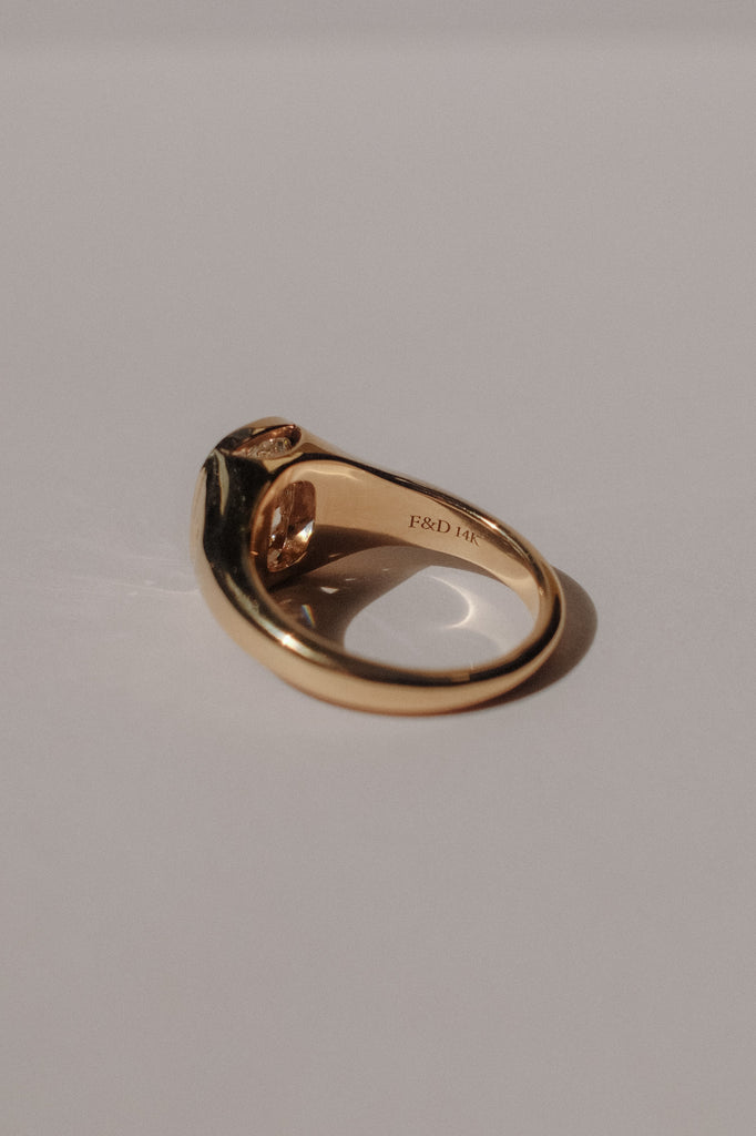Magnitude Ring - White Lab-Grown Diamond *made-to-order