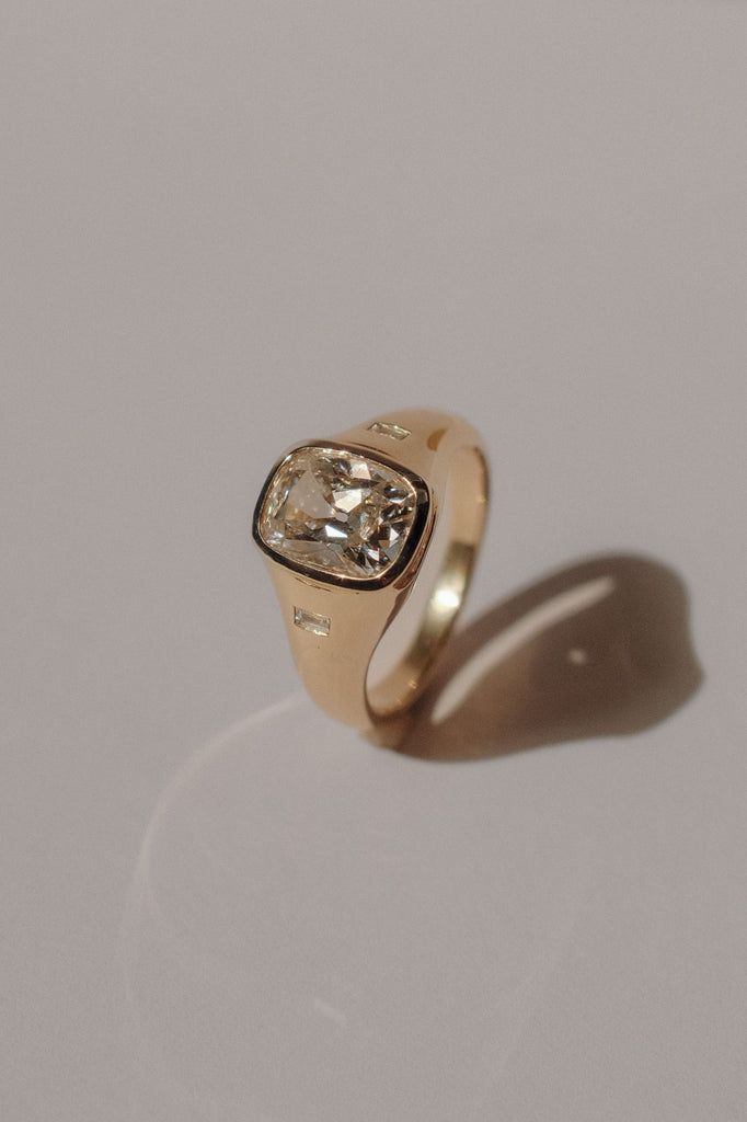 Magnitude Ring - White Lab-Grown Diamond *made-to-order