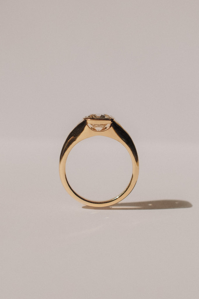 Whisper Ring - White Lab-Grown Diamond *made-to-order