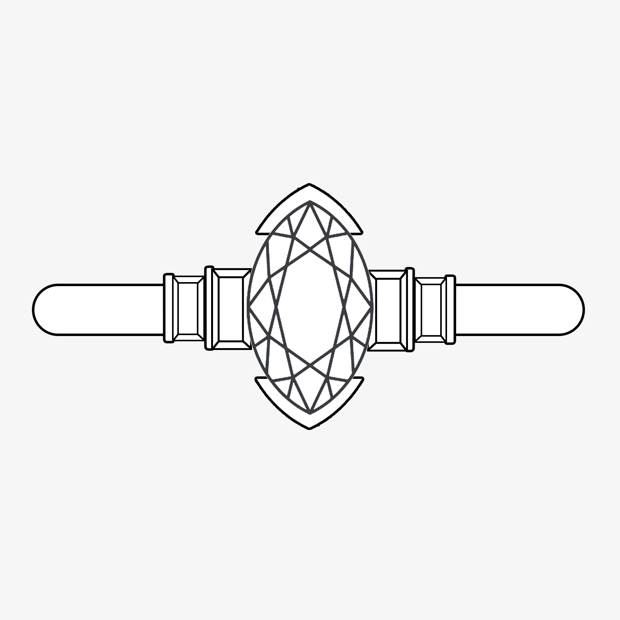 Fresco Ring Setting *made-to-order - Foe & Dear