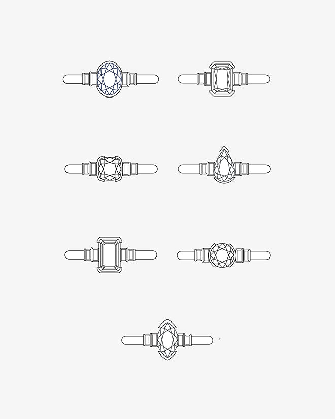 Fresco Ring - White Lab-Grown Diamond *made-to-order