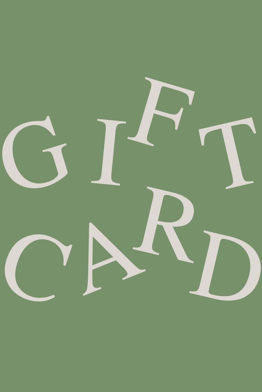 Gift Card - Foe & Dear