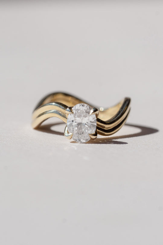 Leilani Ring - White Lab-Grown Diamond *made-to-order