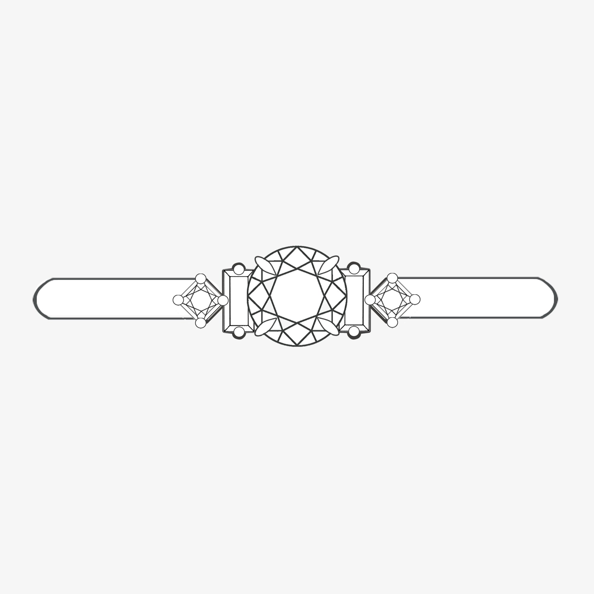 Callisto Ring - White Lab Grown Diamond *made-to-order - Foe & Dear