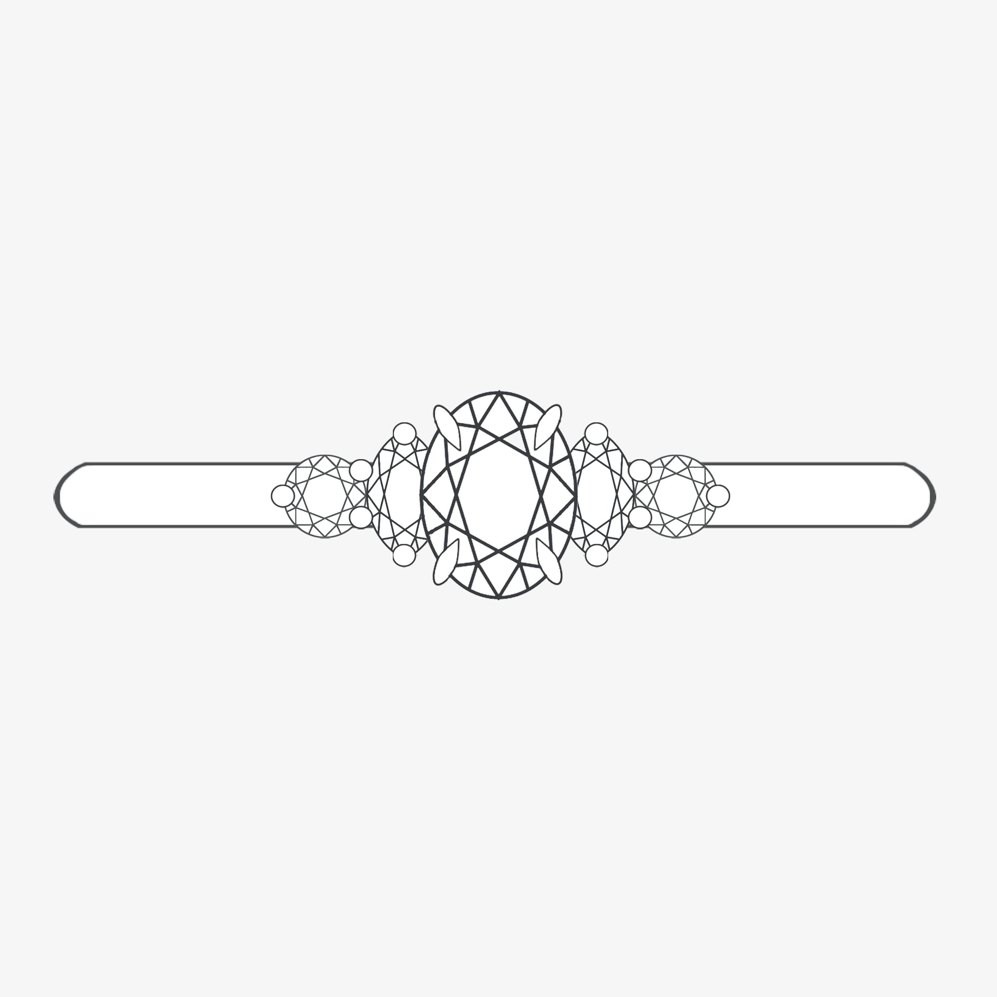 Hana Ring - White Lab Grown Diamond *made-to-order - Foe & Dear