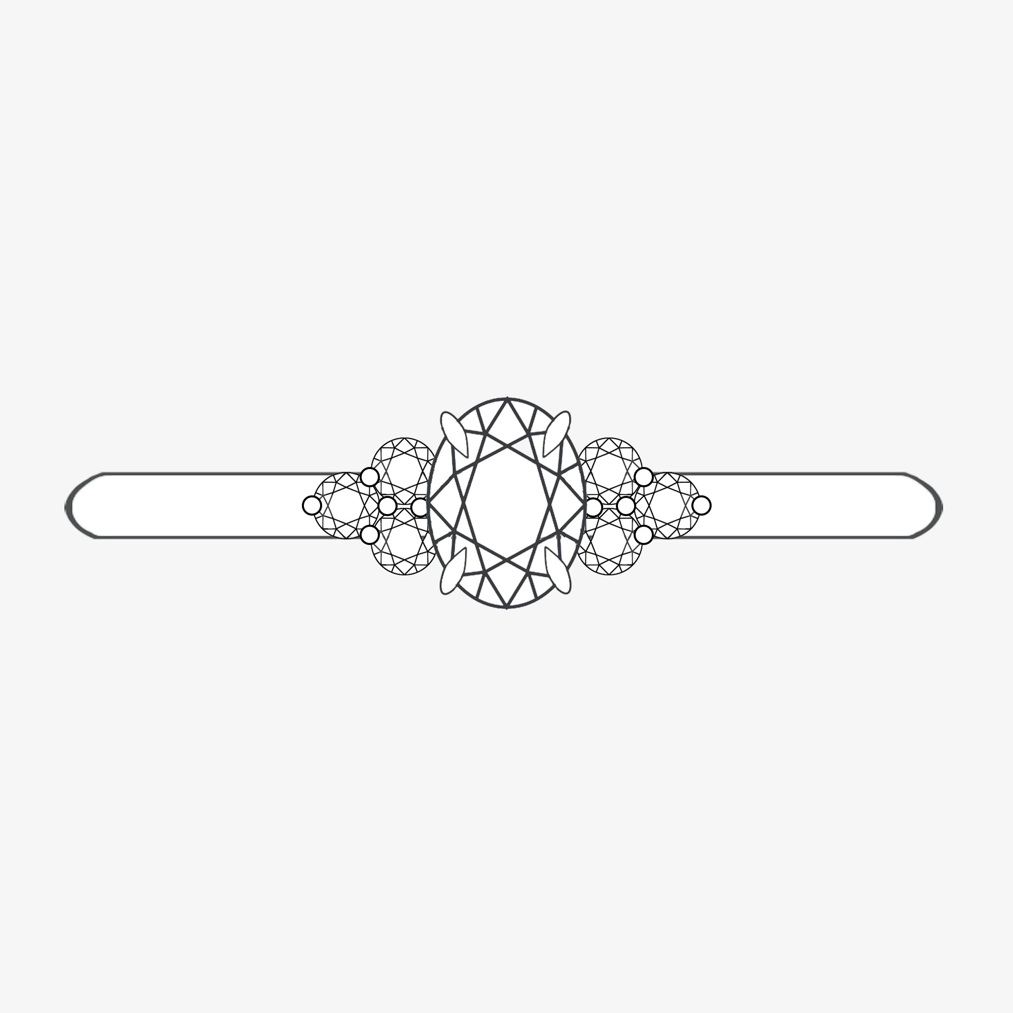 Odessa Ring - White Lab Grown Diamond *made-to-order - Foe & Dear