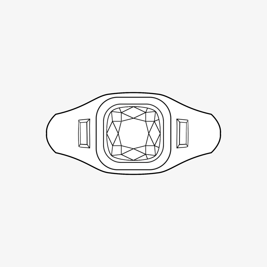 Magnitude Ring - White Lab-Grown Diamond *made-to-order - Foe & Dear