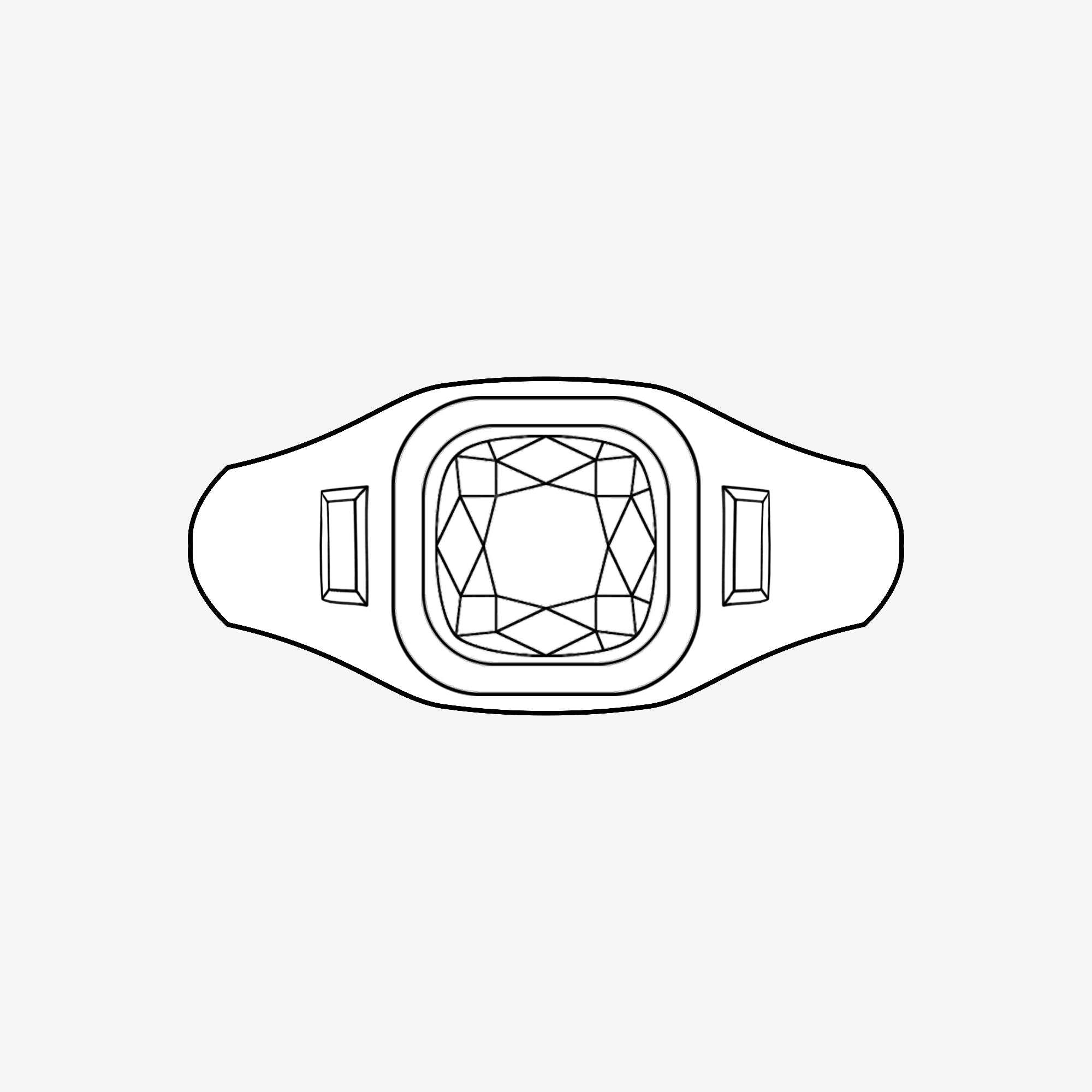 Magnitude Ring Setting *made-to-order - Foe & Dear