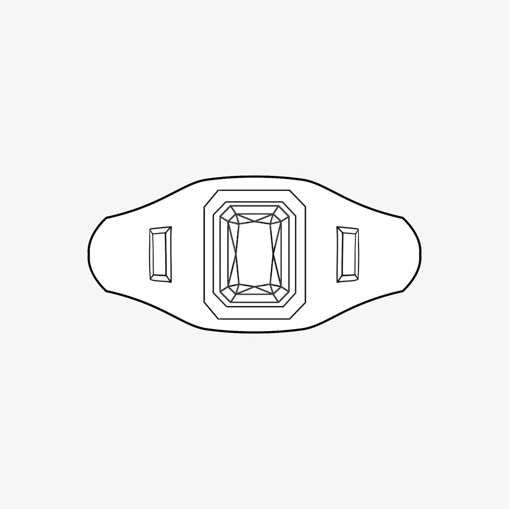 Magnitude Ring - White Lab-Grown Diamond *made-to-order - Foe & Dear