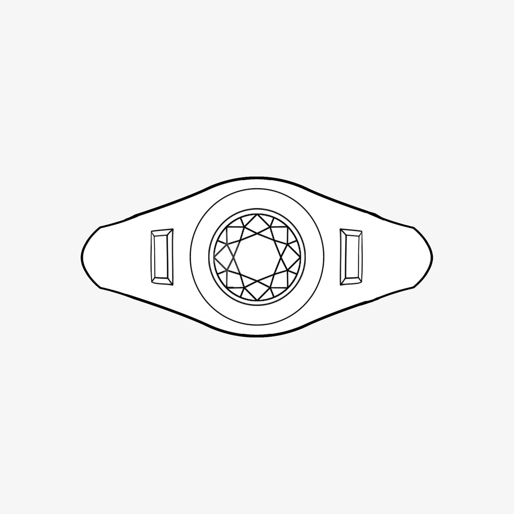 Magnitude Ring - White Lab-Grown Diamond *made-to-order - Foe & Dear