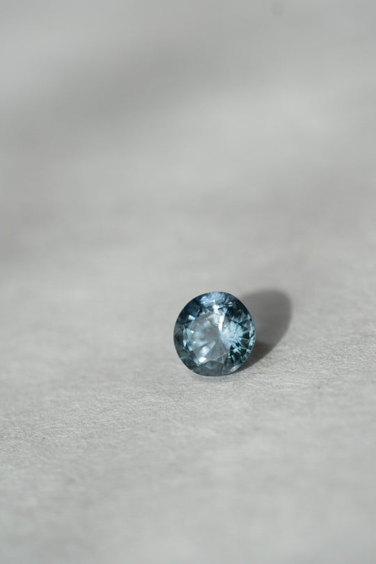Teal Brilliant Cut Montana Sapphire - 0.83ct Round