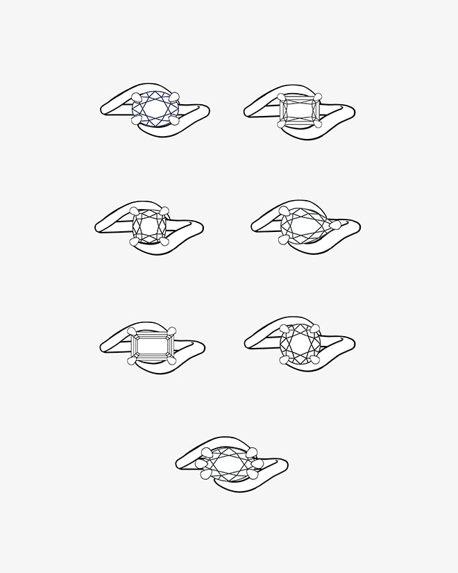 Nori Ring - White Lab-Grown Diamond *made-to-order - Foe & Dear