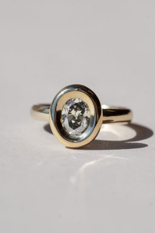 Pele Ring - White Lab-Grown Diamond *made-to-order