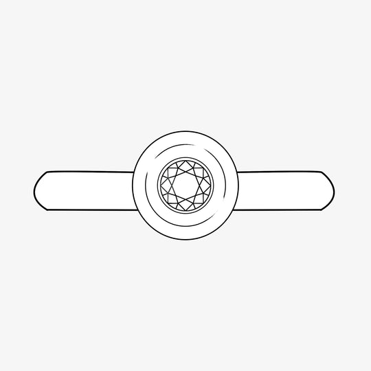 Pele Ring - White Lab-Grown Diamond *made-to-order