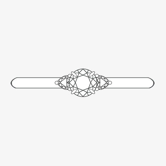 Cypris Ring Setting *made-to-order