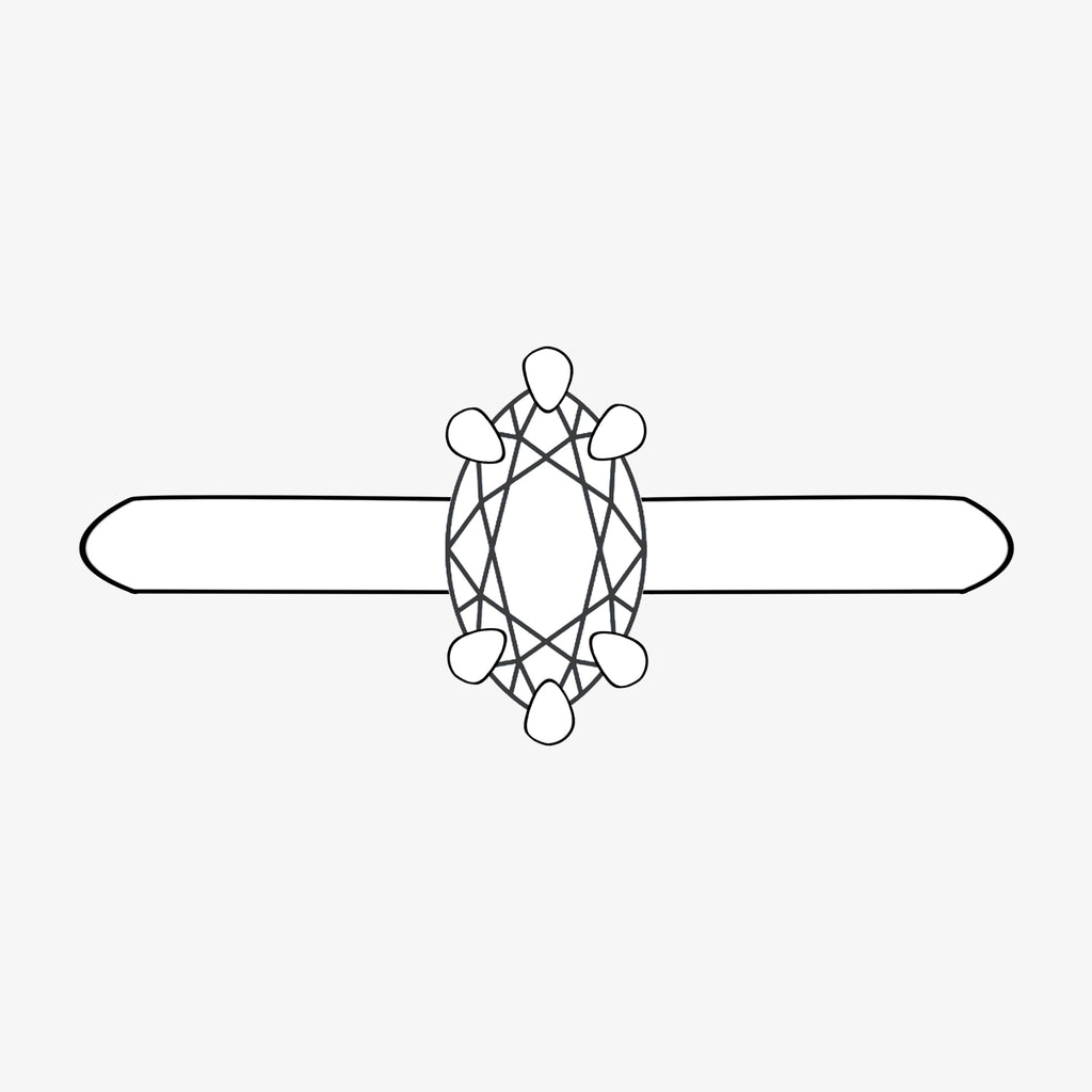 Villa Ring - White Lab-Grown Diamond *made-to-order - Foe & Dear