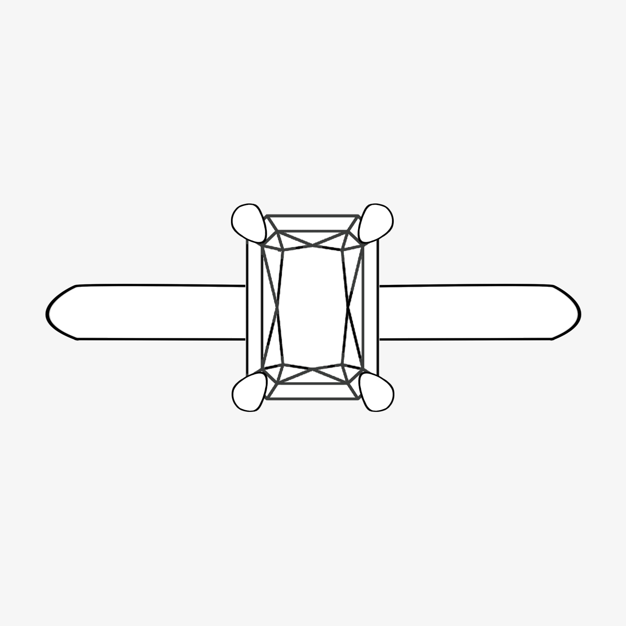 Villa Ring - White Lab-Grown Diamond *made-to-order - Foe & Dear