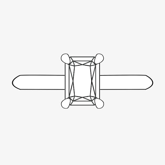 Villa Ring - White Lab-Grown Diamond *made-to-order