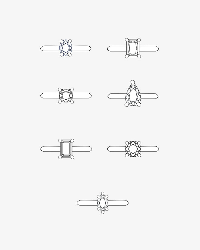 Villa Ring Setting *made-to-order - Foe & Dear