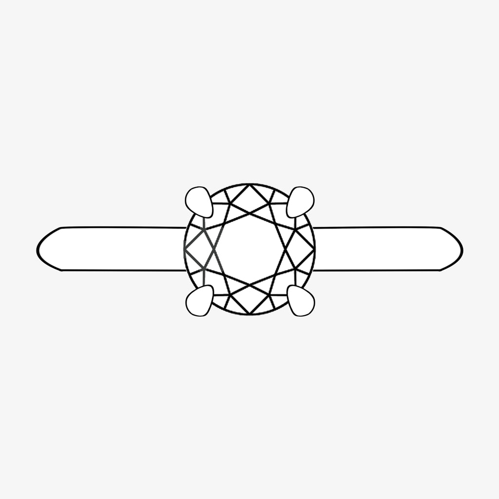 Villa Ring - White Lab-Grown Diamond *made-to-order - Foe & Dear