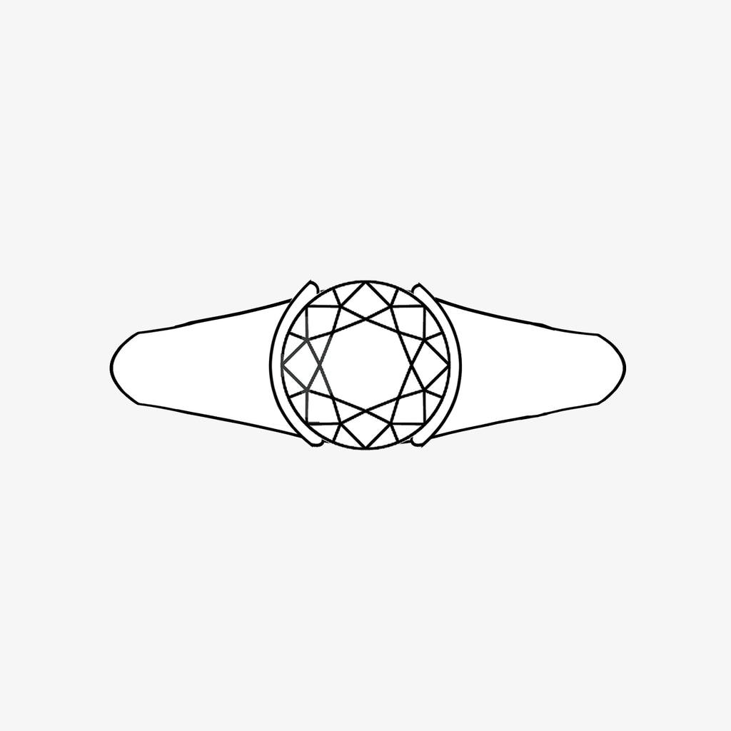 Whisper Ring - White Lab-Grown Diamond *made-to-order - Foe & Dear