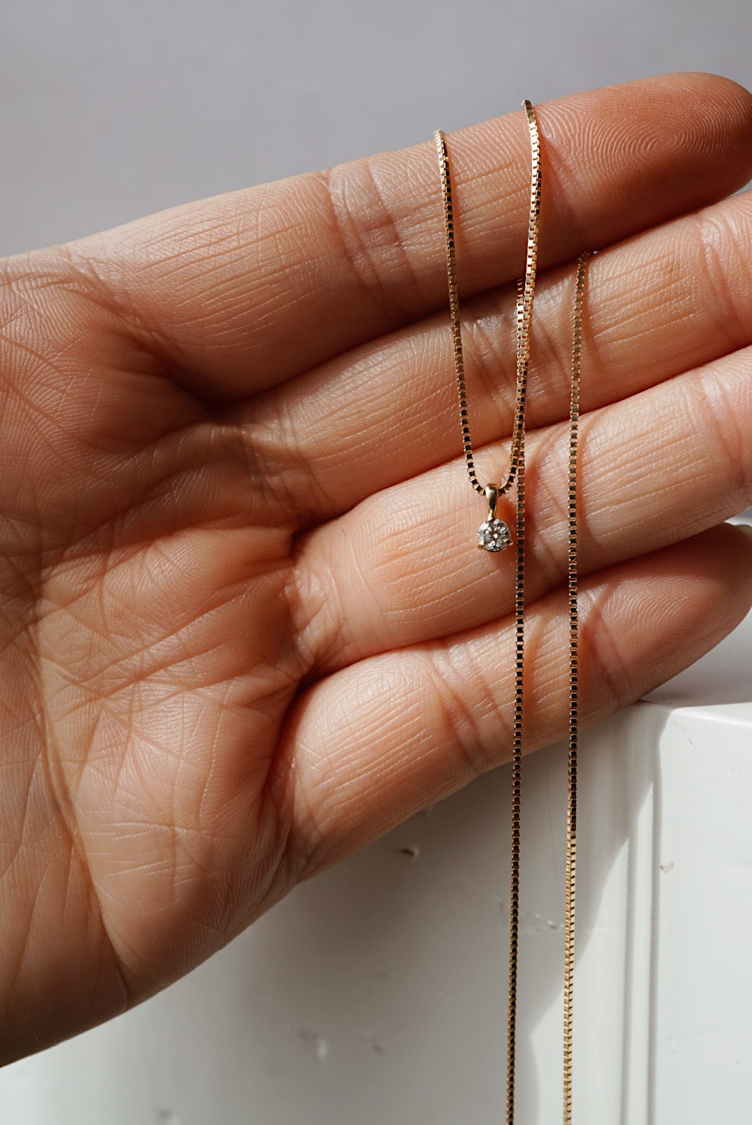 Everyday Diamond Necklace *made-to-order - Foe & Dear