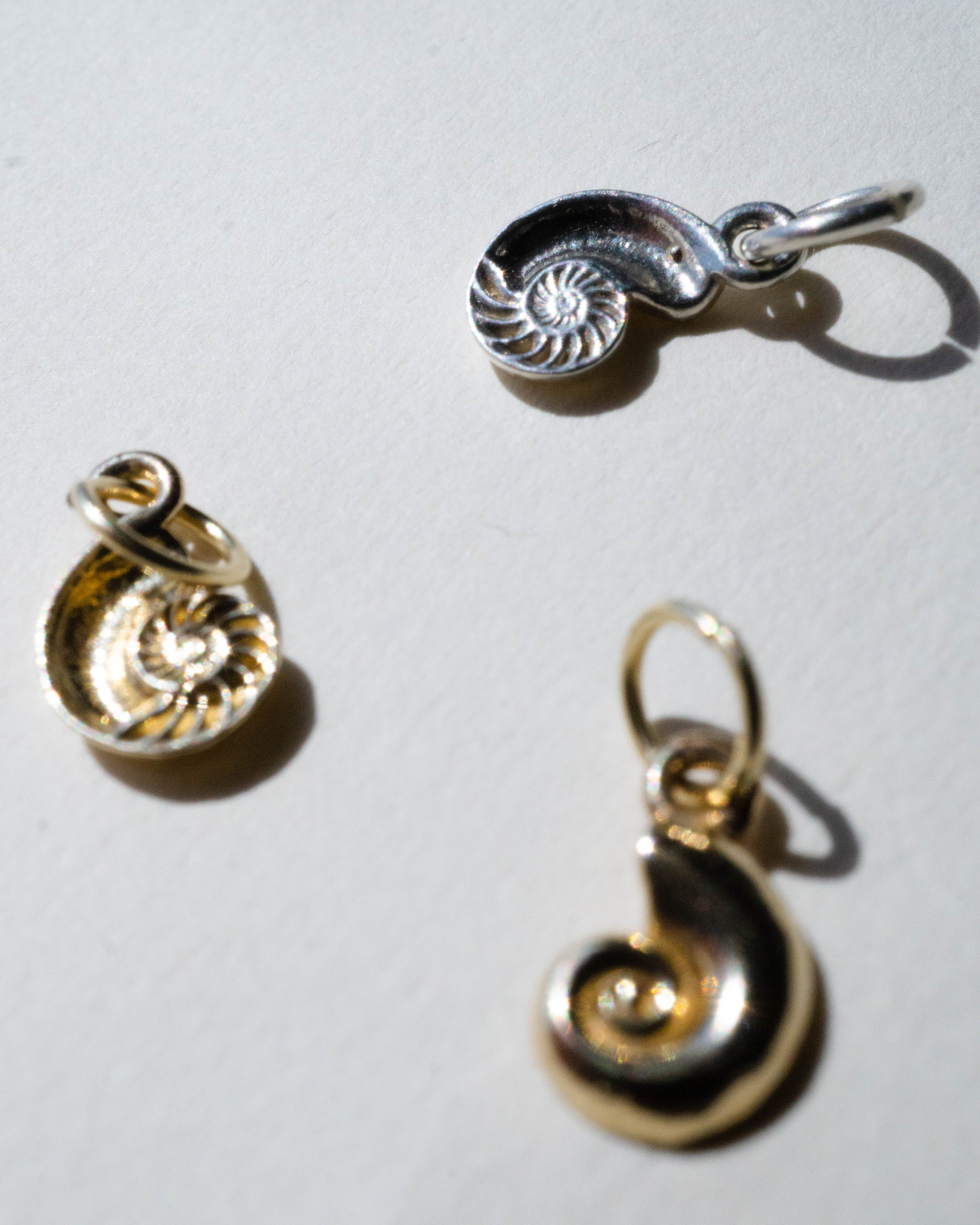 Nautilus Charm Pendant *made-to-order - Foe & Dear