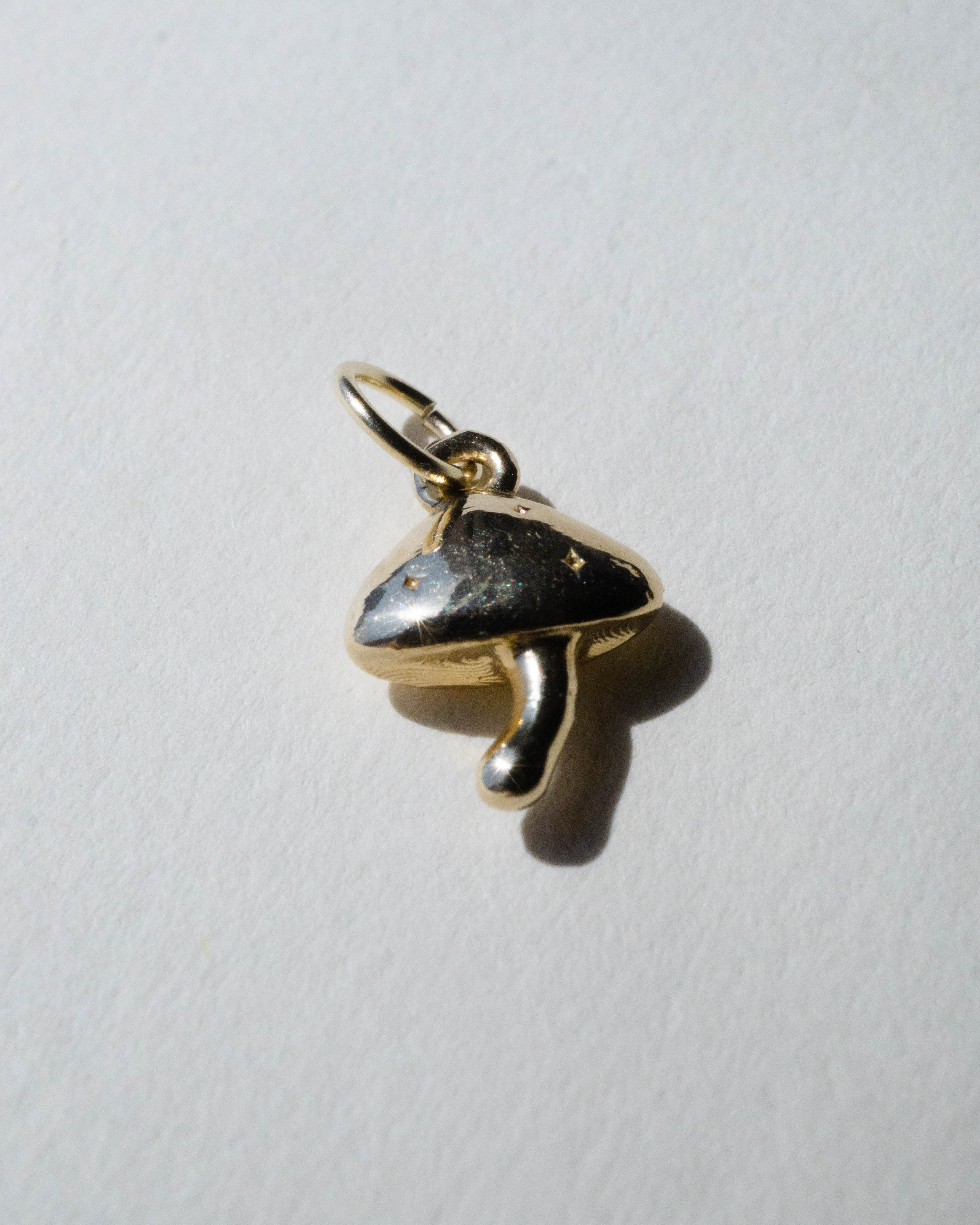 Mushroom Charm Pendant *made-to-order - Foe & Dear