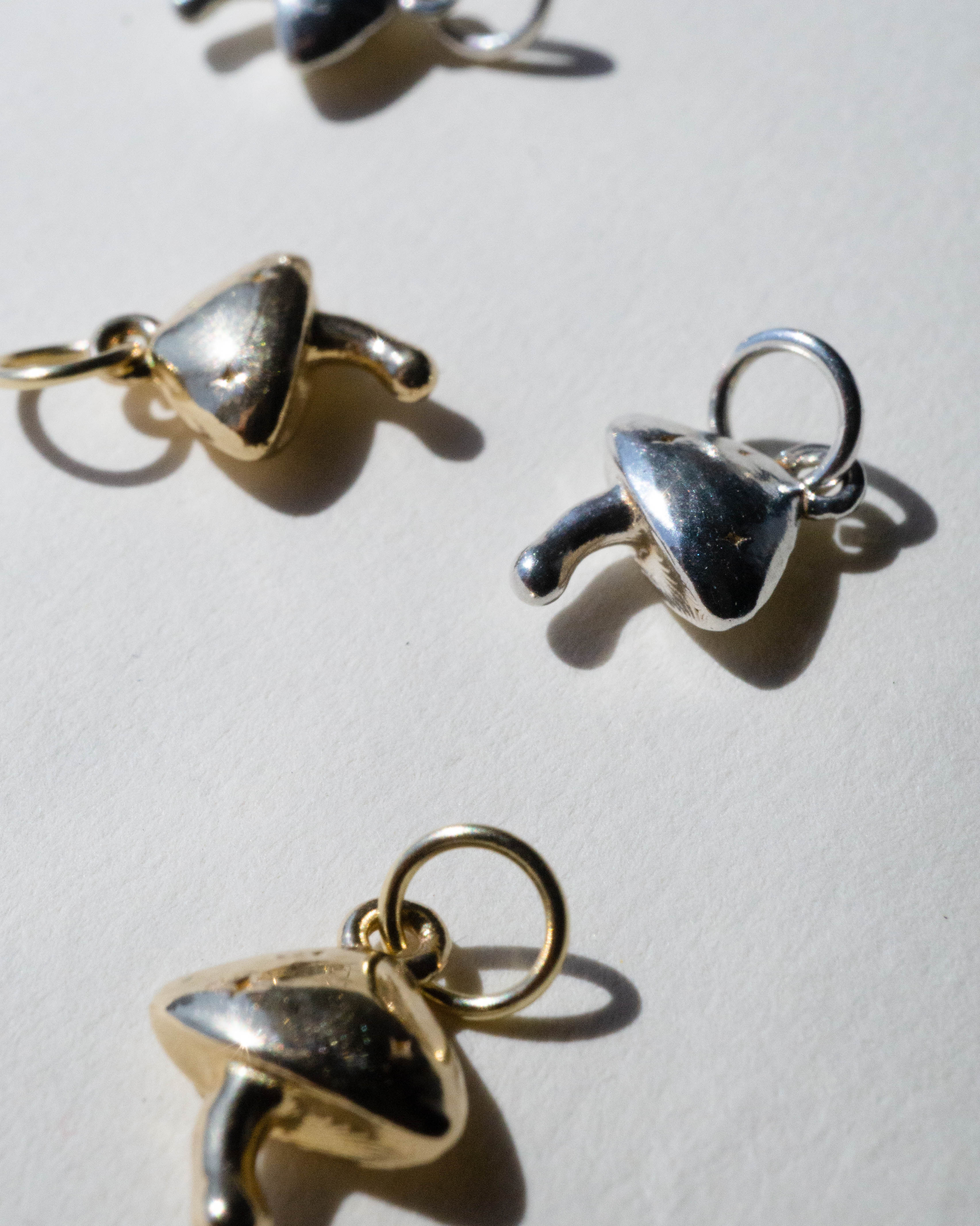 Mushroom Charm Pendant *made-to-order - Foe & Dear