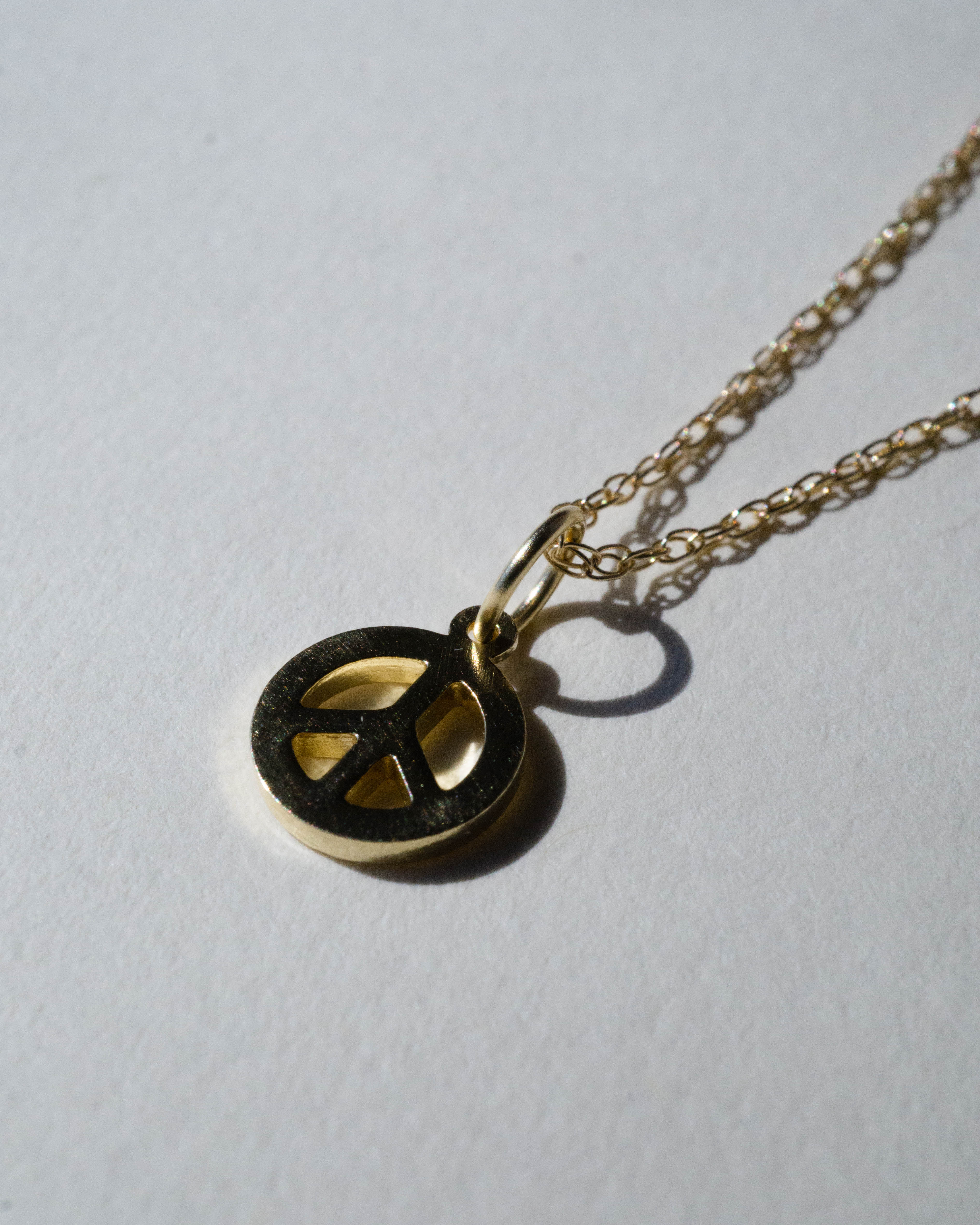 Peace Charm Necklace *made-to-order - Foe & Dear