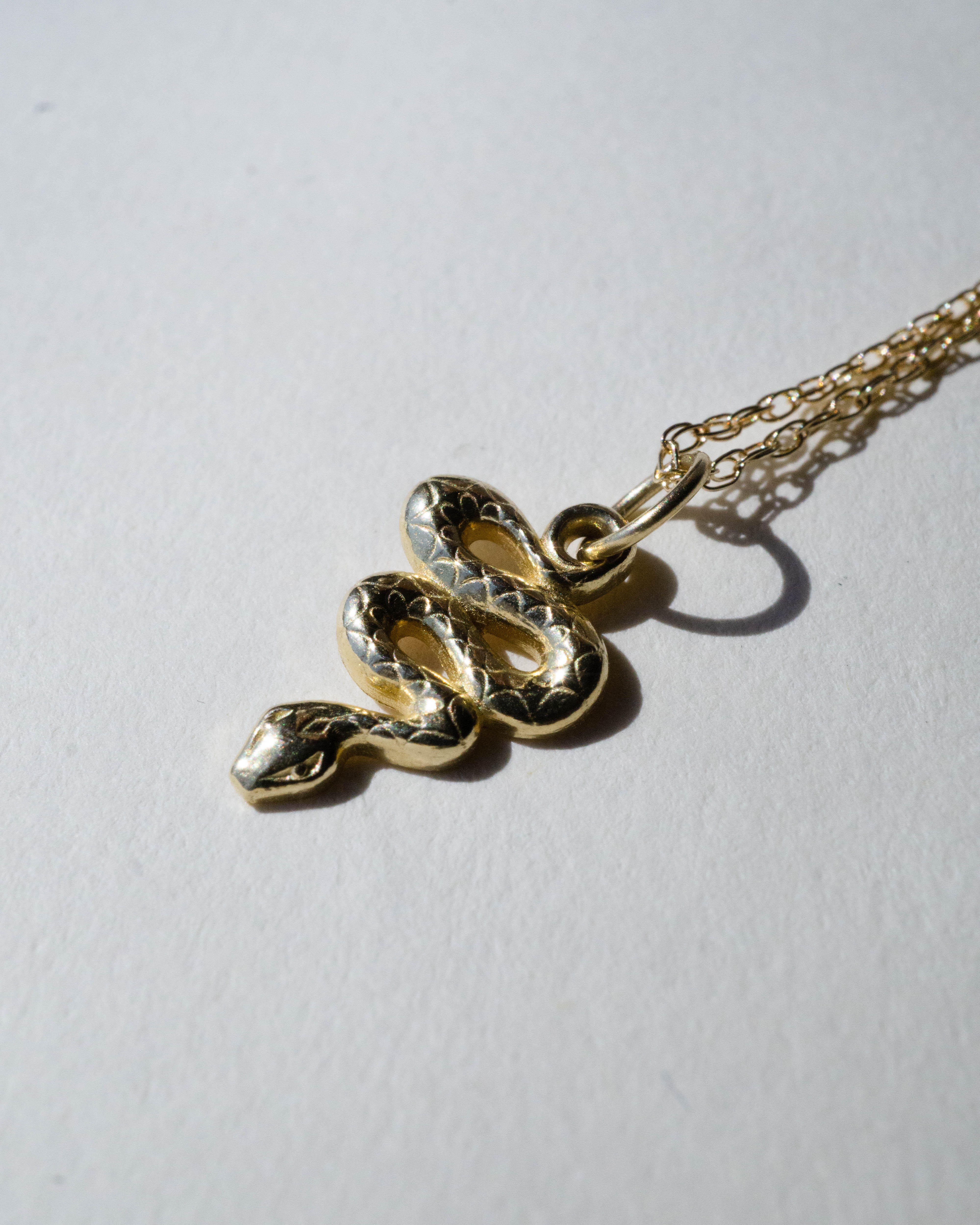 Snake Charm Necklace *made-to-order - Foe & Dear