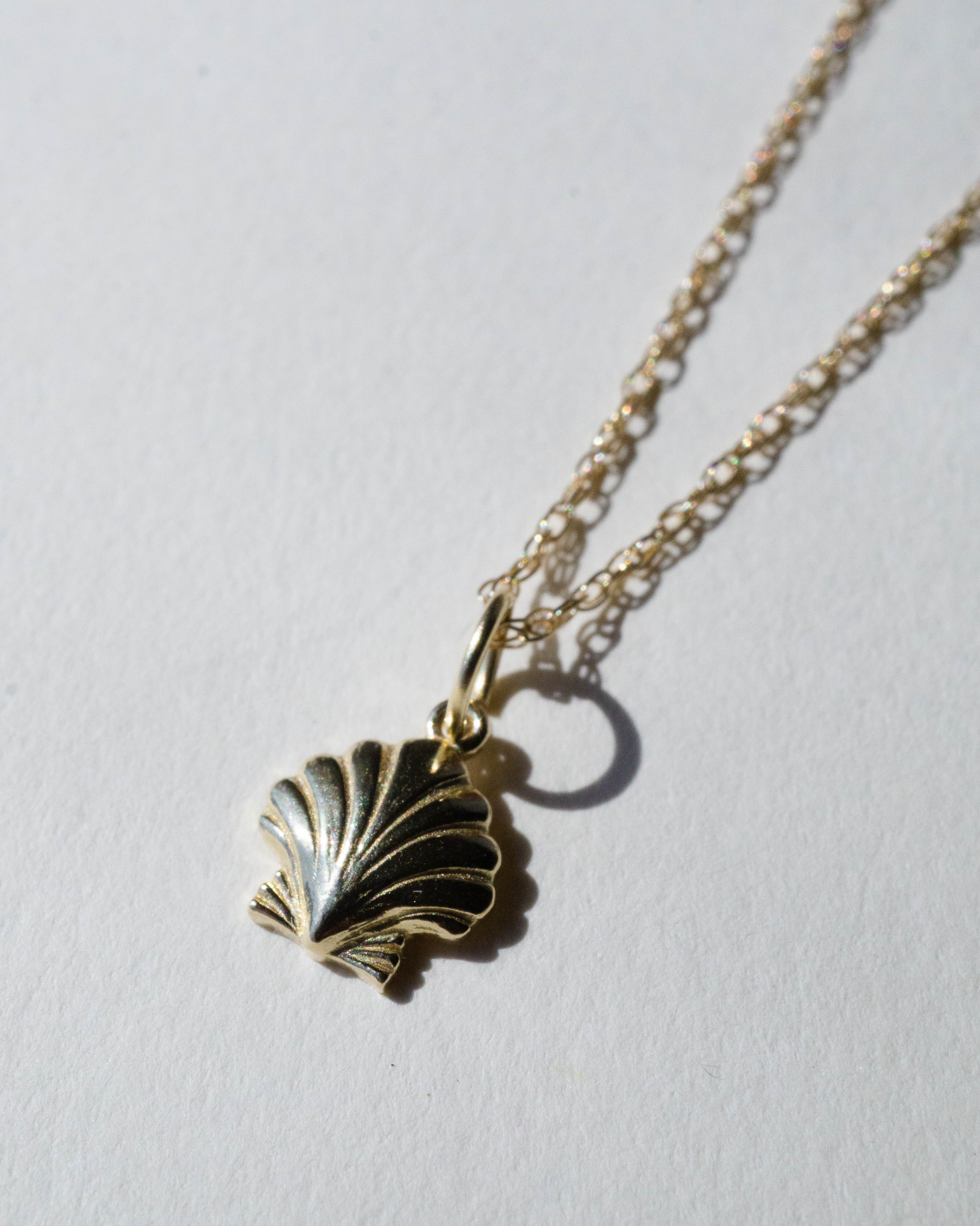 Shell Charm Necklace *made-to-order - Foe & Dear