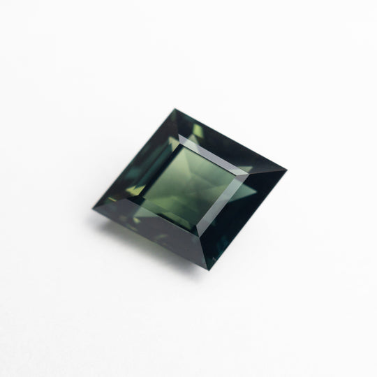 Blue Step Cut Sapphire - 2.08ct Lozenge