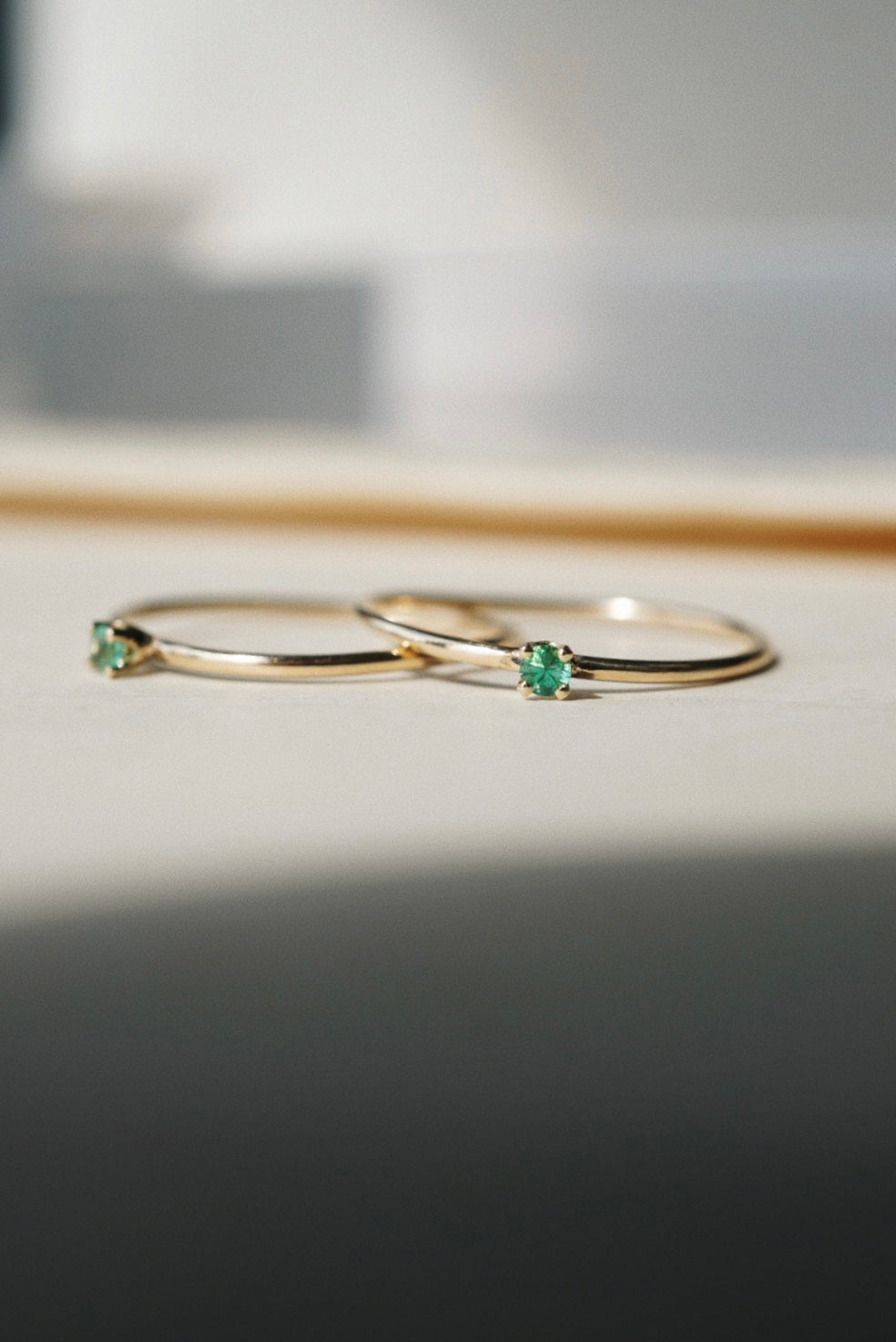 Baby Emerald Ring - Foe & Dear
