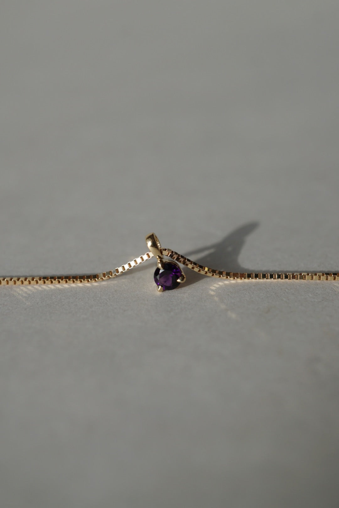 Baby Amethyst Necklace - Foe & Dear