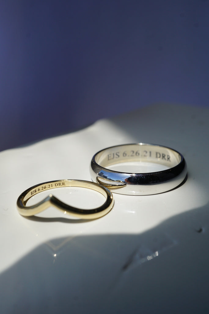 10 Wedding Ring Engraving Ideas to Get You Inspired