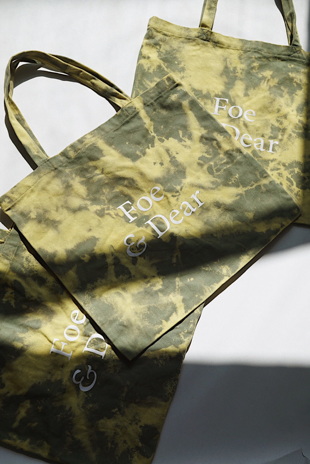 XL Tie Dye Logo Tote - Foe & Dear