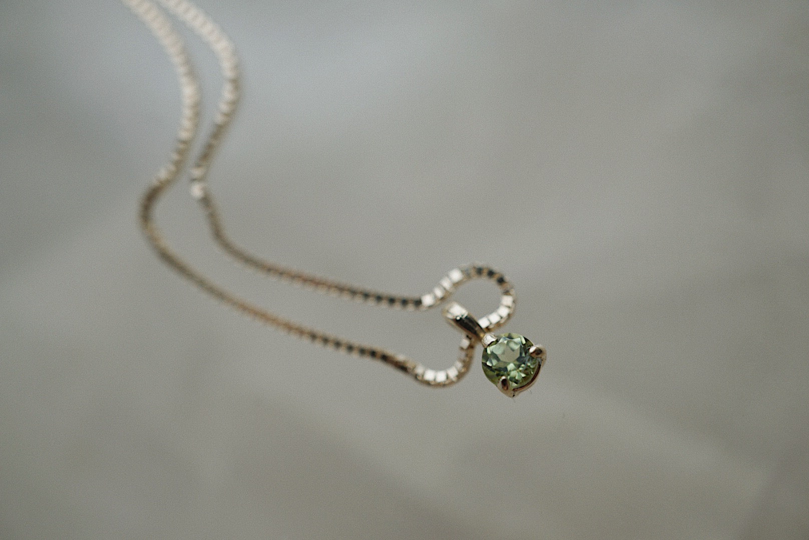Baby Peridot Necklace - Foe & Dear