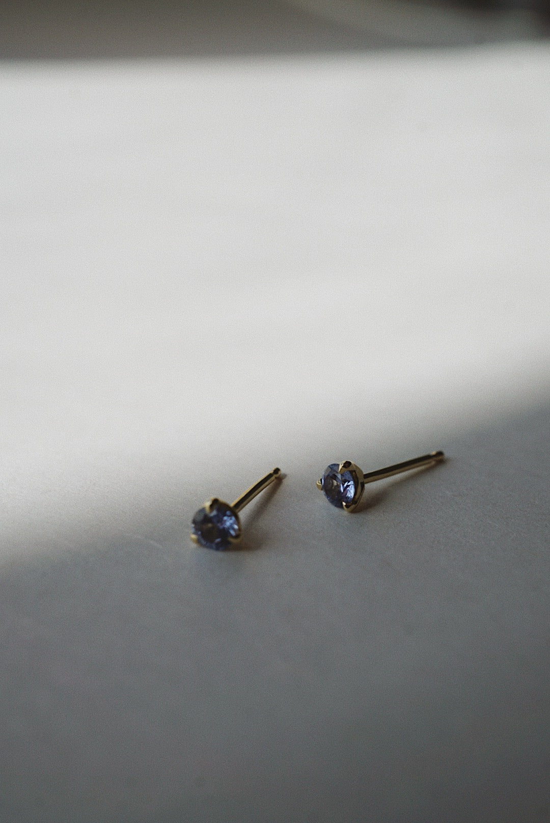 Baby Sapphire Stud Earrings - Foe & Dear
