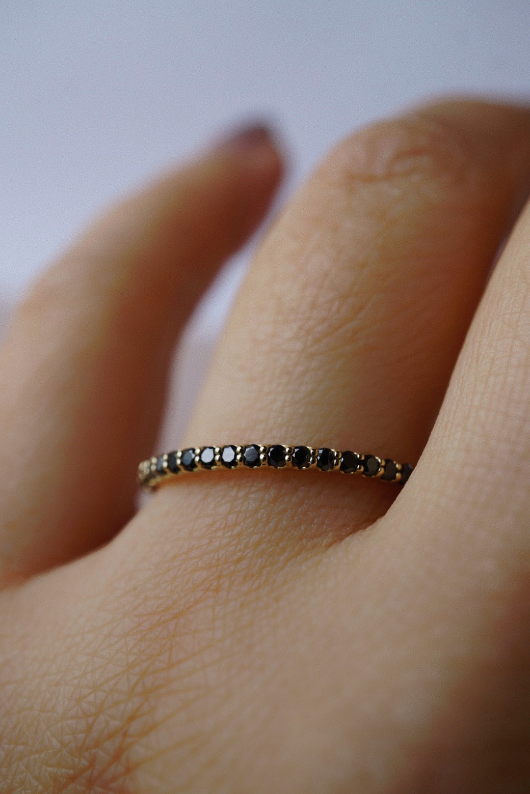 Leilah Ring - Black Diamonds - Foe & Dear