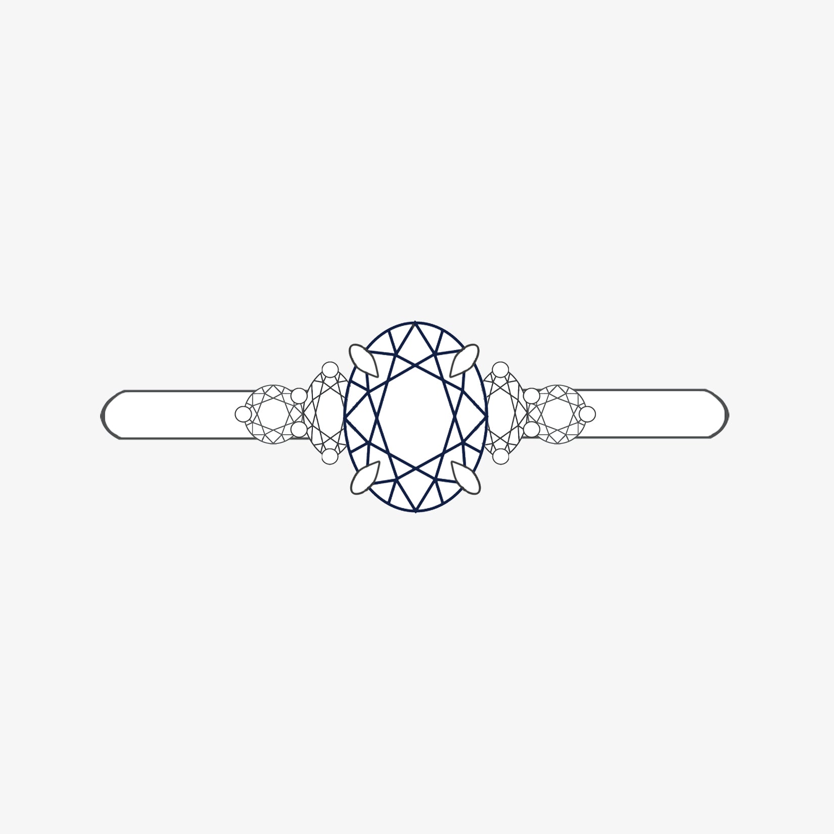 Design No. 1 Ring Setting *made-to-order - Foe & Dear