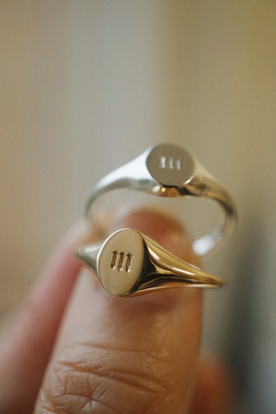 Initial Signet Ring *made-to-order