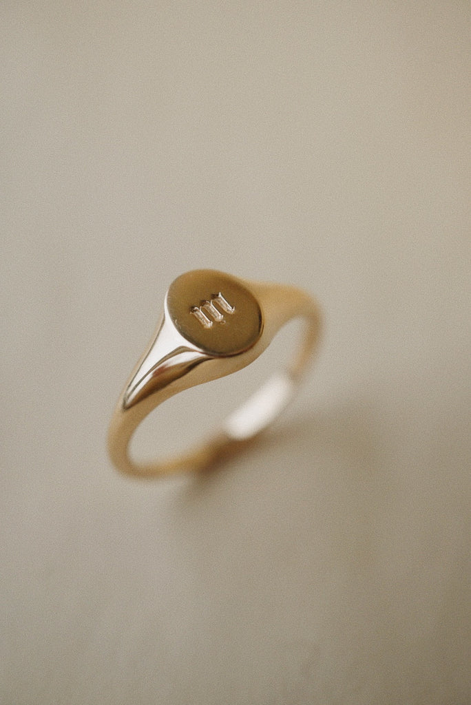 Initial Signet Ring *made-to-order - Foe & Dear